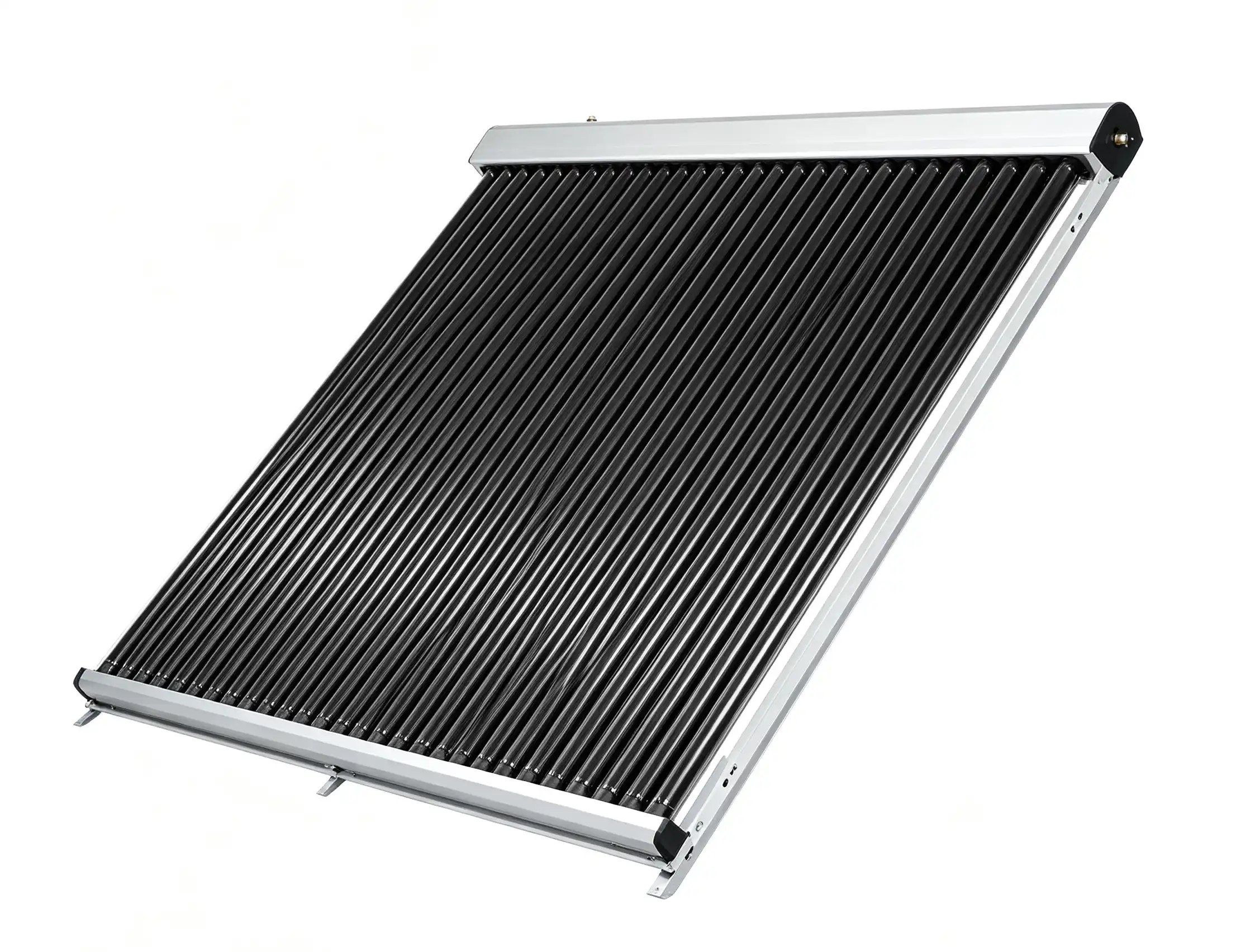 Pressurized evacuated tube solar water heater