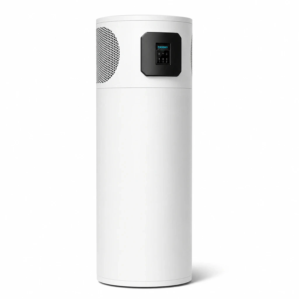 All in one heat pump water heater application