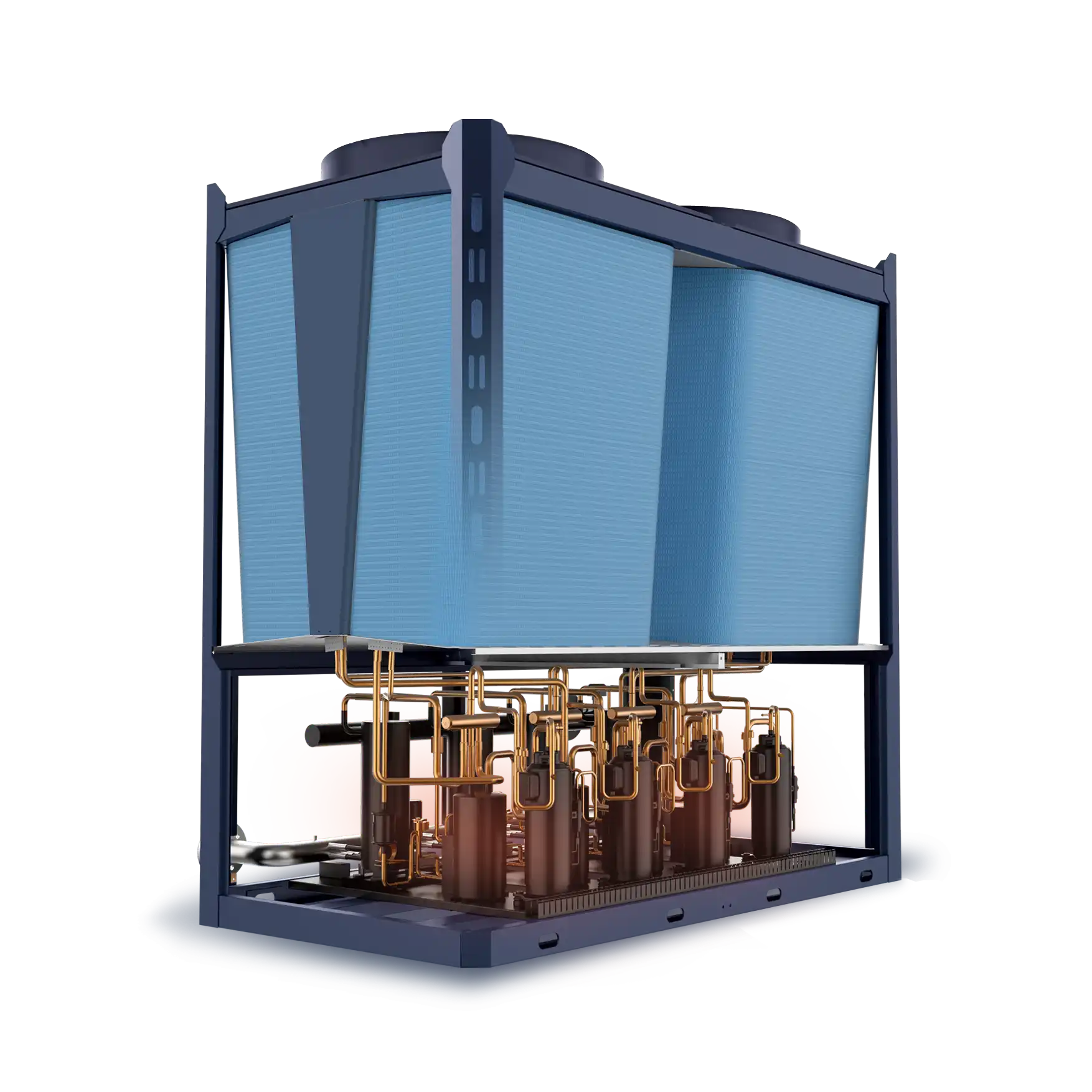 Commercial heat pump water heater final inspection