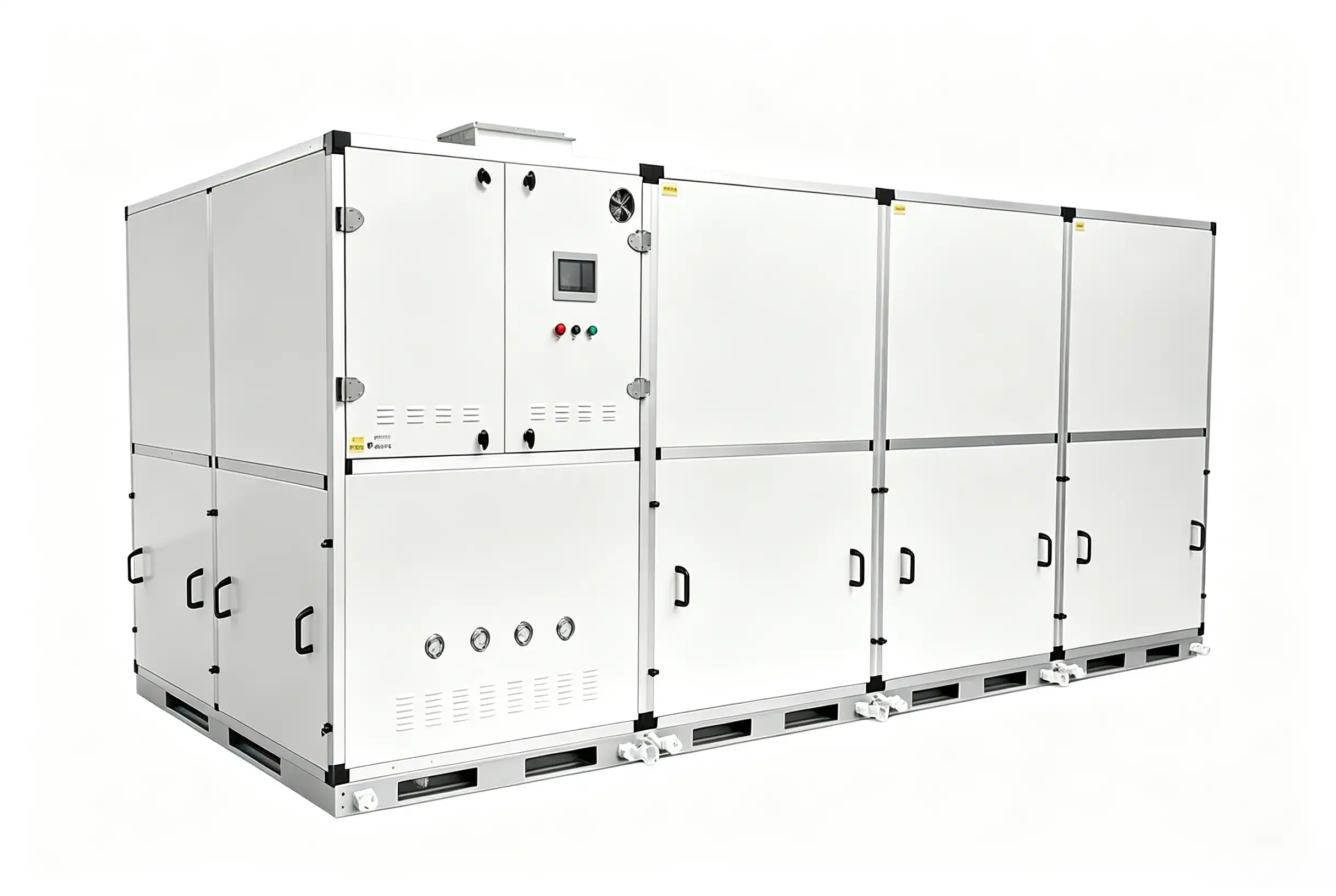 Indoor swimming pool dehumidification system