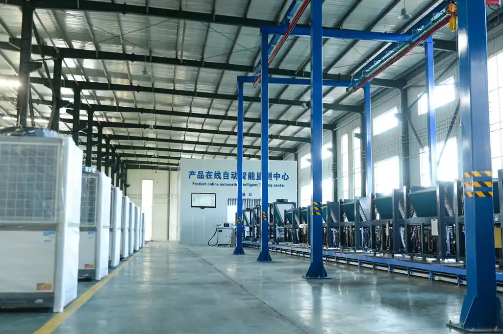 Cassky heat pump assembly line