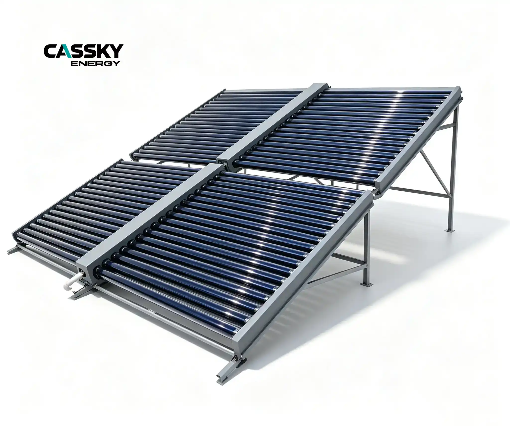 CASSKY direct-insertion manifold-type solar collector