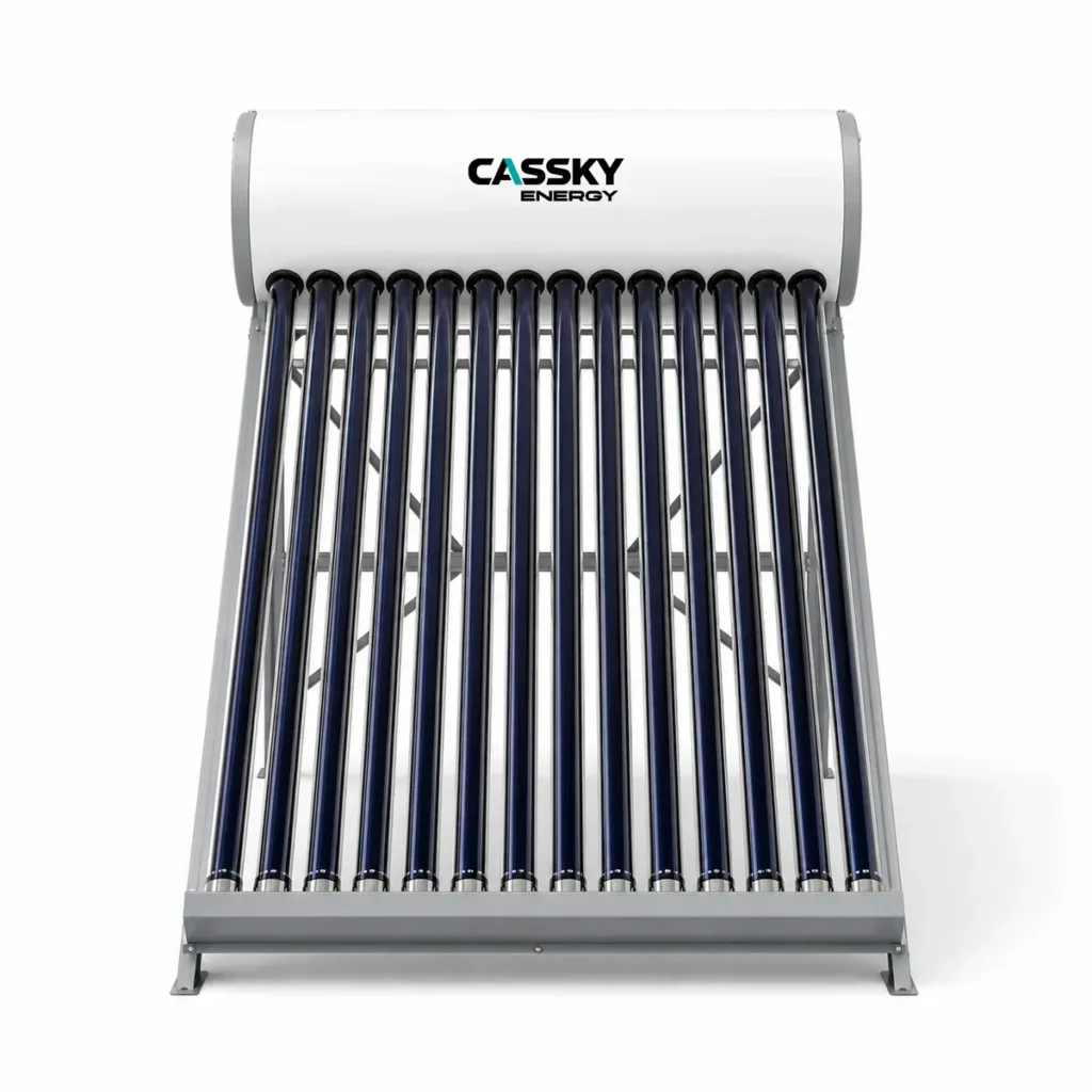 evacuated tube solar water heater